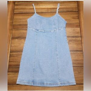 Denim Blue Mini Dress